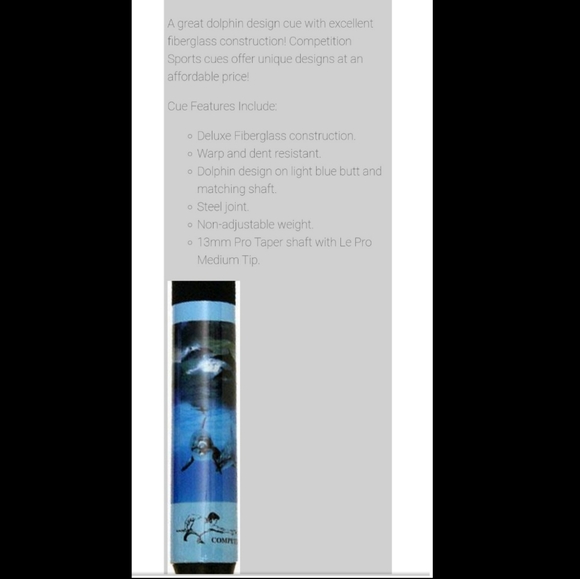 2 Ladies Professional Pool Cues w/ Faux Pink Alligator Case - Picture 4 of 6